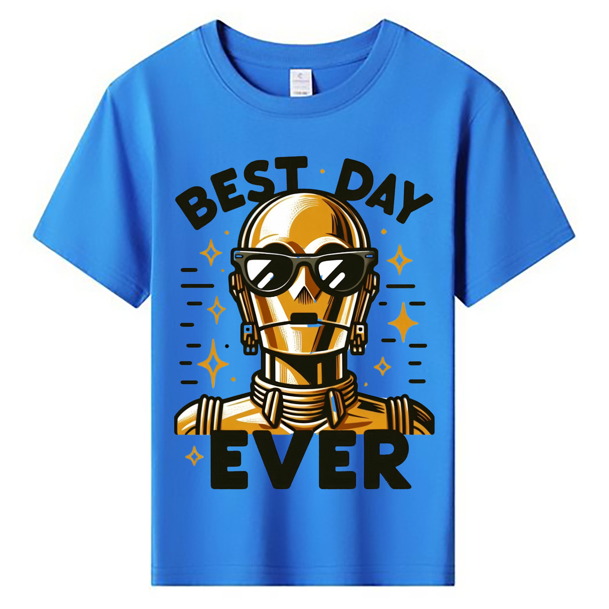 （画像用） スター・ウォーズ Star Wars 綿100％キッズTシャツ（フロントプリント）